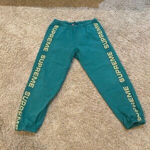 Supreme sweatpants